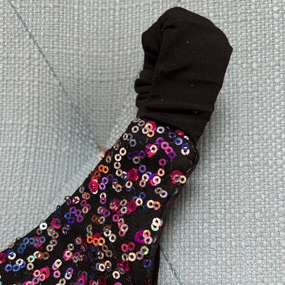 Ruby Rox Panel of Sequins One Shoulder Mini Dress - Picture 4 of 11